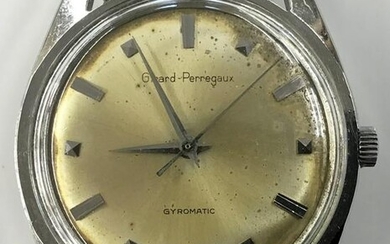 Vintage Mens Girard-Perregaux Gyromatic Watch.