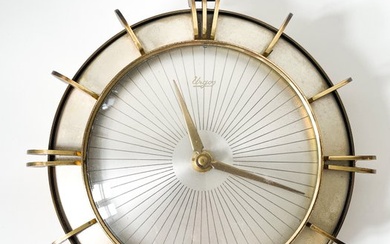 Wall clock - Urgos - Brass - 1950-1960