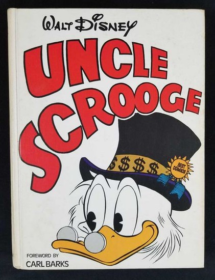 Walt Disneys Uncle Scrooge Hard Cover Book With Forward