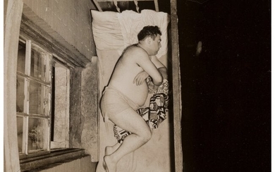 Weegee (American, 1899-1968) Asleep on the Fire
