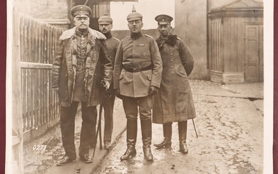 [World War I]. Three albums containing a total of 380...