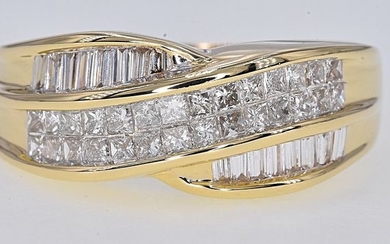 Yellow gold - Ring - 1.98 ct Diamond