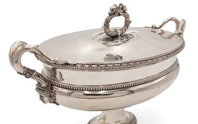 Zuppiera francese in argento, ultimo quarto del XVIII secolo