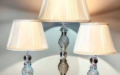 slc illumina - MG - Bedside table lamp (3) - Tris/ Rhombus - Crystal
