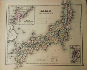 Географическая карта. Япония