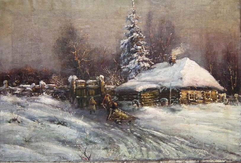 Картина "Зимнее утро"