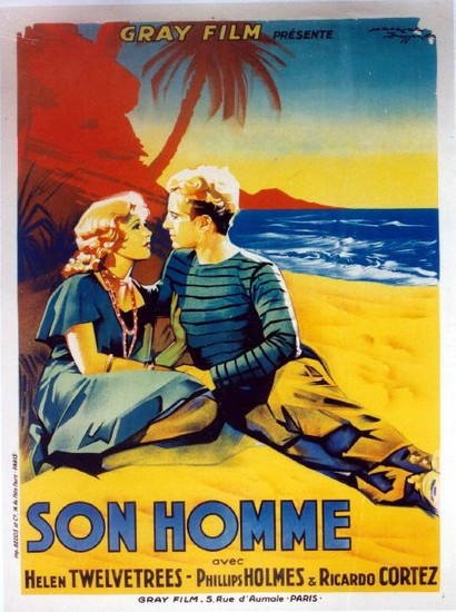 Son Homme Vintage French Movie Poster - Gray Film Co.
