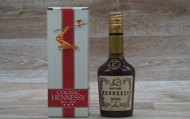 1 1/2 bouteille 0,35cl Hennessy Cognac Bras...