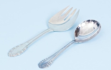 Georg Jensen Lily of the Valley Sterling Serving Set