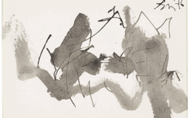 Robert Motherwell (1915-1991), Untitled (Line and Wash Drawing)