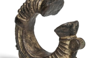 Large Bronze Dogon Bracelet