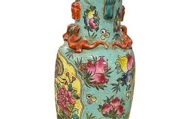 12" Chinese Ceramic Vase