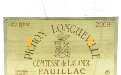 *12 bottles of Chateau Pichon Longueville Comtesse de Lalande...
