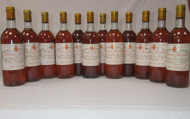 12 bouteilles de Sauternes, Château Laurette,... - Lot 5 - Enchères Maisons-Laffitte