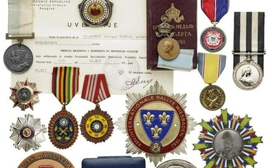 15 medals/badges from all over the world
