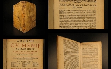1654 1ed de Moya Theology Bible Commentary Baptism