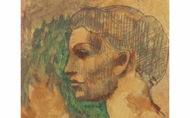 Pablo Picasso (1881-1973), Tête de femme en profil