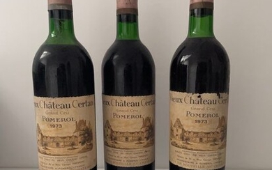 1973 Vieux Chateau Certan - Pomerol - 3 Bottles (0.75L)
