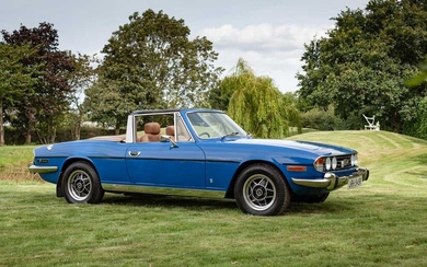 1977 Triumph Stag Just 27,450 Miles From New