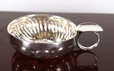 19TH-CENTURY FRENCH STERLING SILVER TASTING CUP