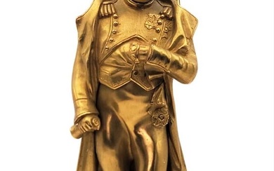 19th C. French Bronze Napoleon Statue