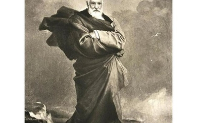 19thc Photogravure, French Poet, Novelist, Victor Hugo