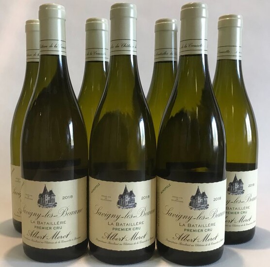 2018 Savigny-lès-Beaune 1° Cru "La Bataillière" - Domaine Albert Morot - Bourgogne - 7 Bottles (0.75L)