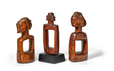 Three Luba Divining Instruments, Democratic Republic of the Congo