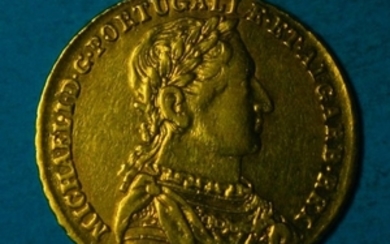 Portugal - Monarchy - D. Miguel I(1828-1834) - Meia Peça (3,750 Reis) 1830 - Gold