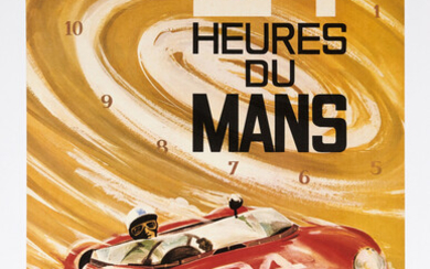 24 HEURES DU MANS 1963 Affiche - Sans réserve - No reserve