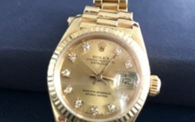 Rolex - Oyster Pereptual Datejust NO RESERVE PRICE - 69178 - Women - 1980-1989