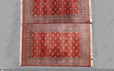 3 Bokhara Style Carpets 5-8 x 7-10 & 2-6 x 7-10