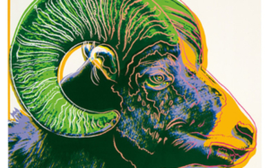 Andy Warhol - Andy Warhol: Bighorn Ram (from Endangered Species Portfolio)