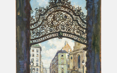 Anton Widliczka (Widlicka), (19th Century) - City Scene
