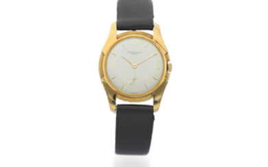 Audemars Piguet. A Yellow Gold Wristwatch with Fancy Elongated Lugs