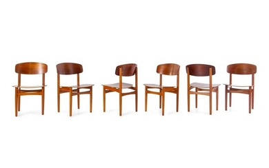 Borge Mogensen Set of Six Dining Chairs Soborg