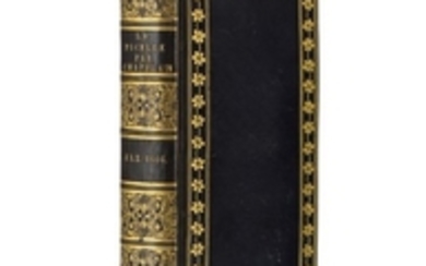CHAPELAIN. La pucelle ou la France délivrée. Paris, 1656. 1 vol. in-16 relié plein maroquin bleu nuit par Simier
