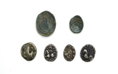 Gauloises et Celtes - LOT de 6 monnaies