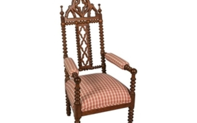 Gothic Child's Arm Chair