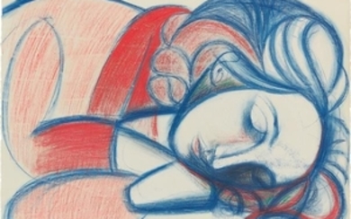 Pablo Picasso, Portrait de femme endormie. III