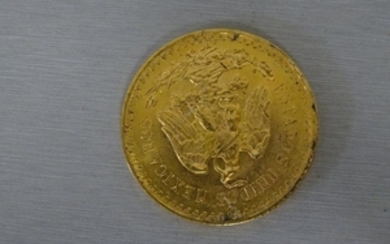 ** Pièce de 50 pesos or. 1821 1947. Poids: 41,75 g…
