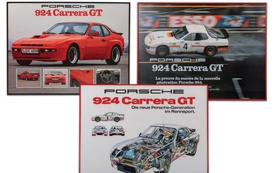 Porsche 924 Carrera GT Framed Posters
