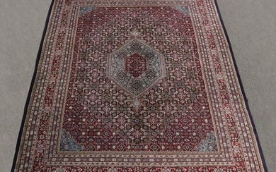 Room Size Persian Carpet With Red Field