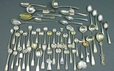 (56) PIECE STERLING SPOON & LADLE COLLECTION