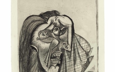 PABLO PICASSO (1881-1973), La femme qui pleure, I