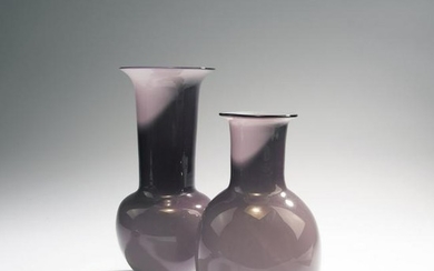 Tomaso Buzzi, Two 'Incamiciato' vases, 1932-33