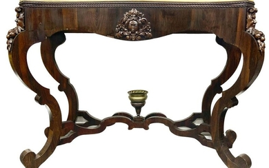 Console table, 19th century. Luigi Filippo, Sicily.