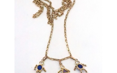 A 9ct gold necklace approx. 9.2 grams