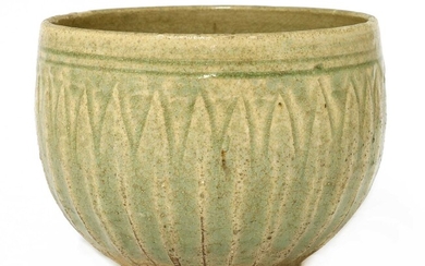 A Chinese celadon-glazed bowl