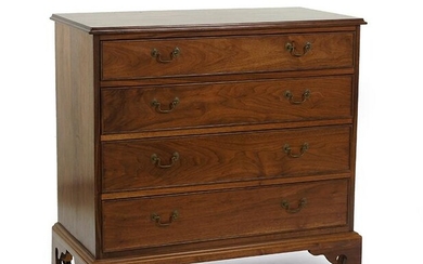 A Georgian Style Mahogany Four-Drawer Chest.